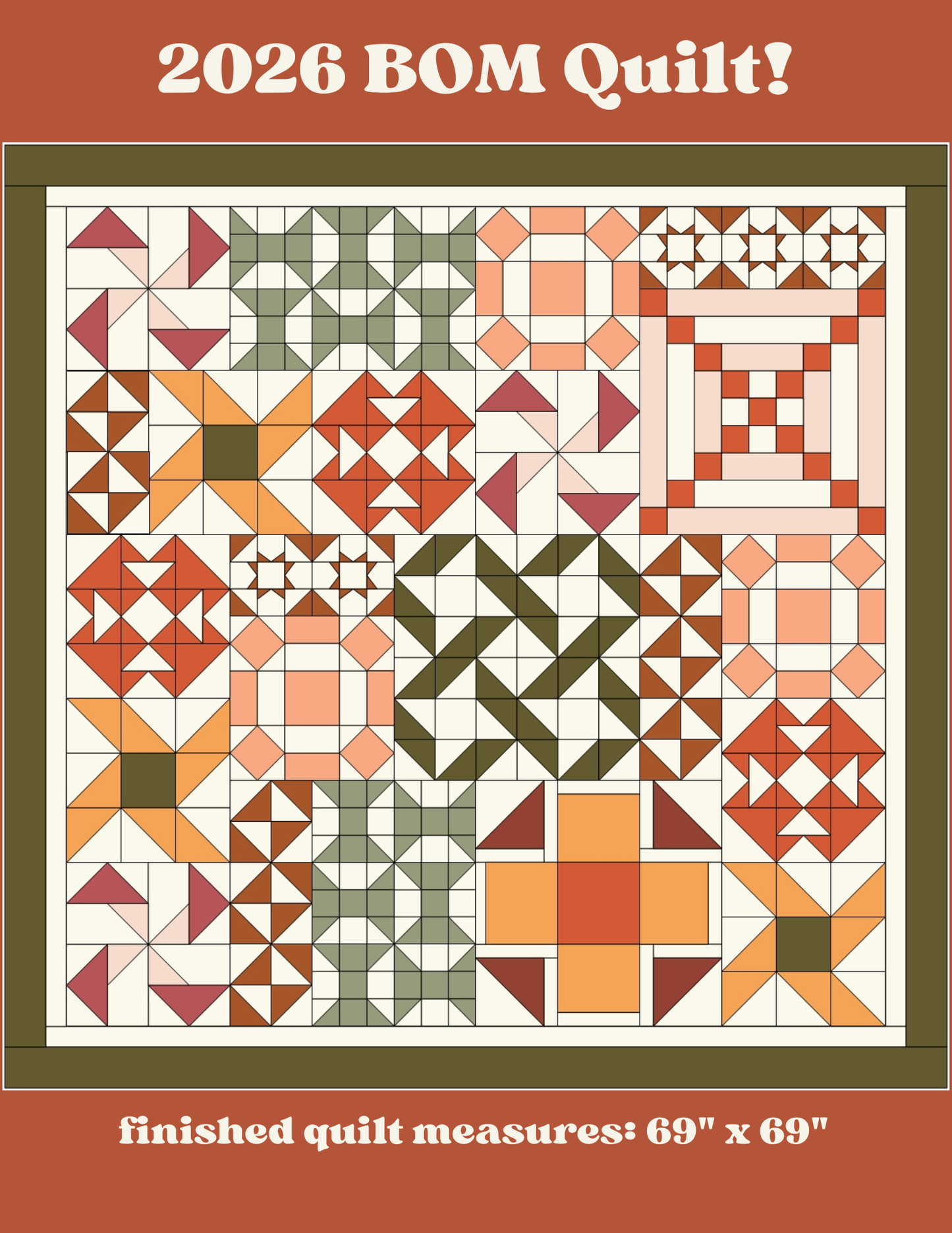 Join The Cozy Quilter's Block of the Month Membership!