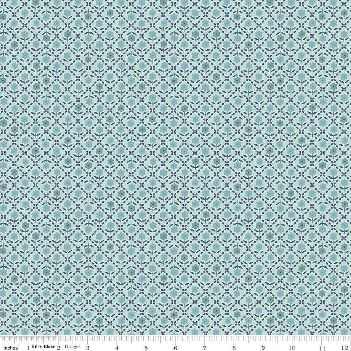 "Bee Plaids Zinnia Cottage" by Lori Holt-RBD