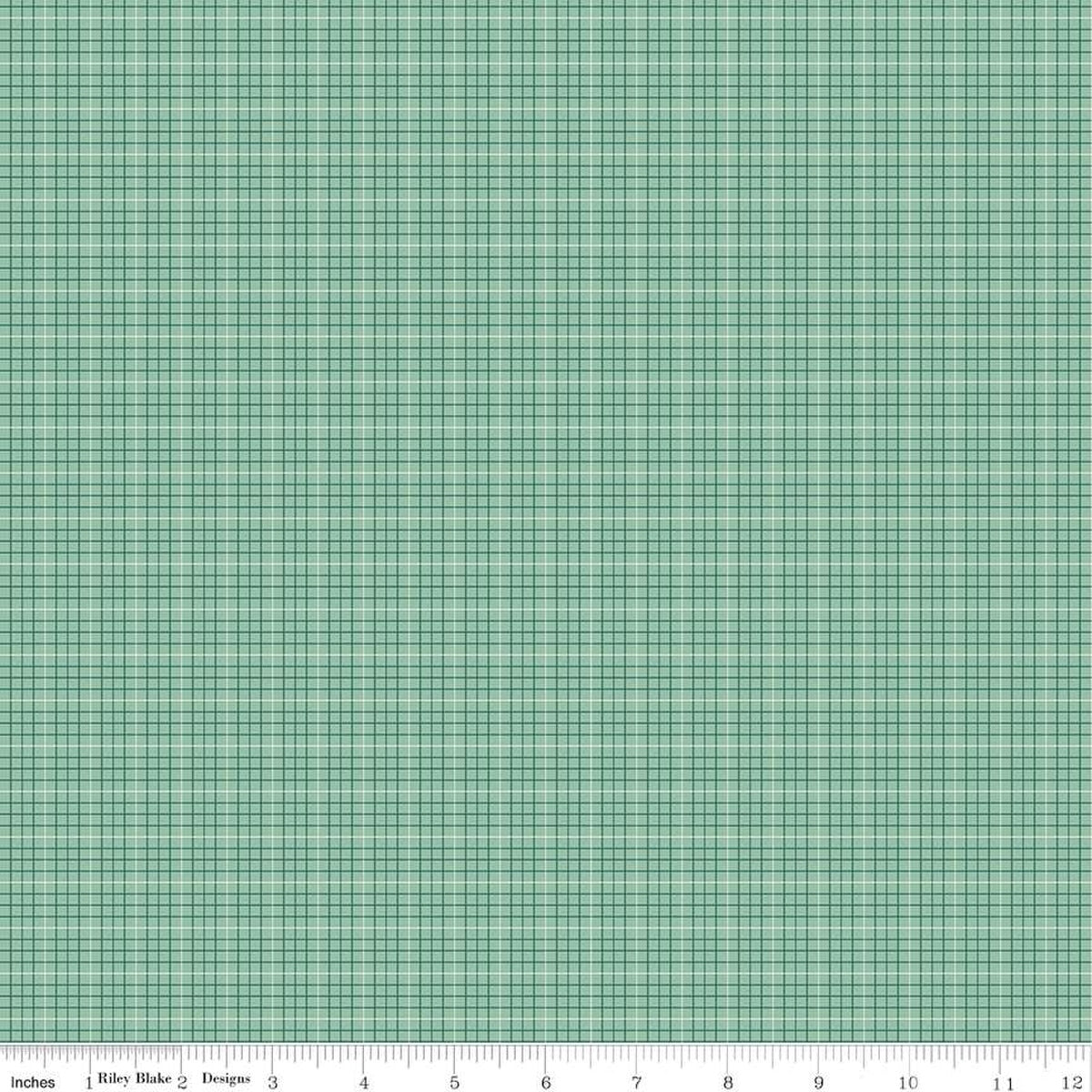 "Bee Plaids Hayride Sea Glass" by Lori Holt-RBD