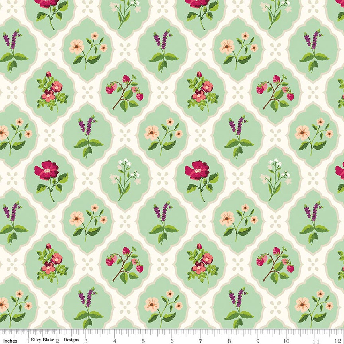 "Virginia Rose Wallflower Mint"-RBD