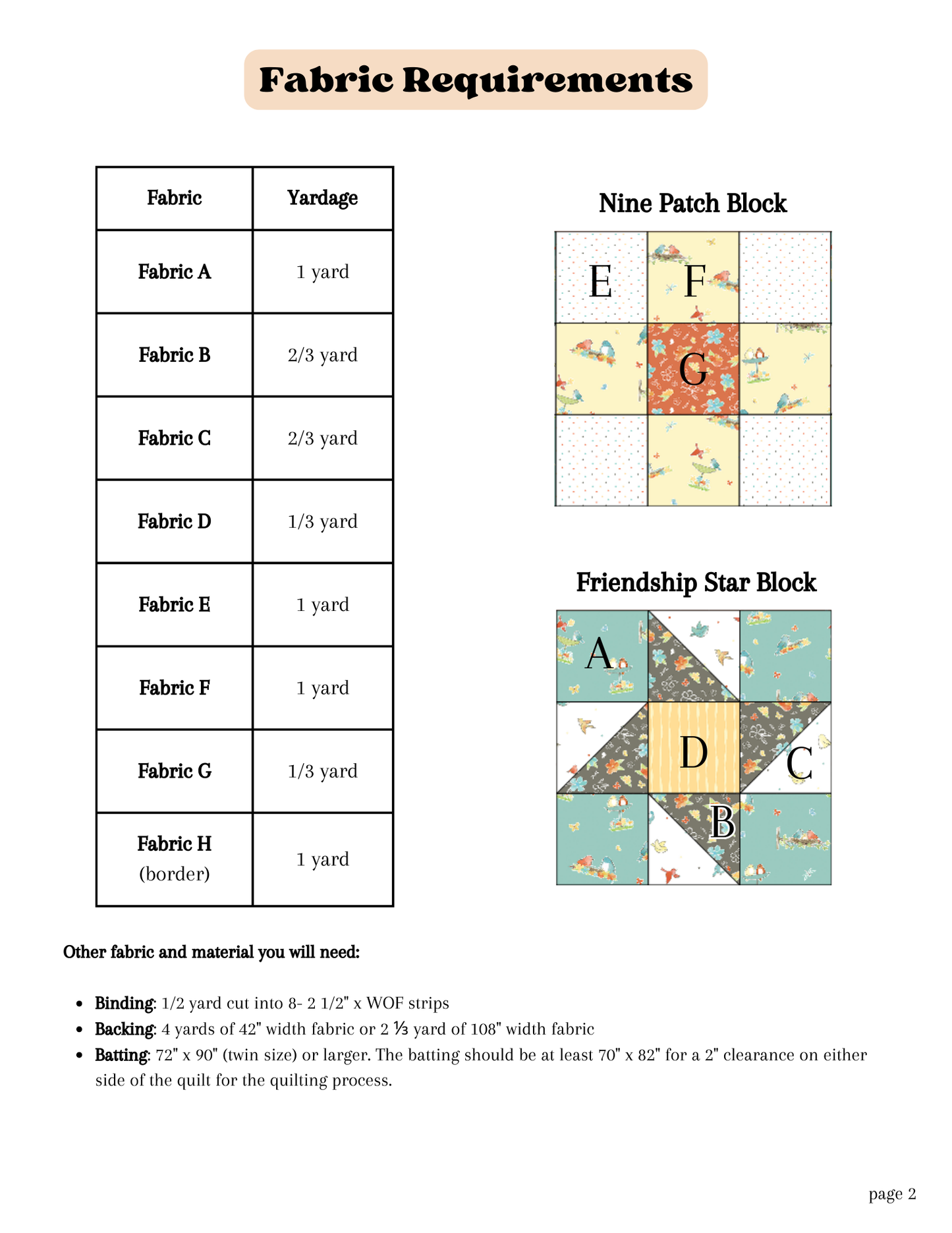 FREE Cottage Twirl PDF Pattern