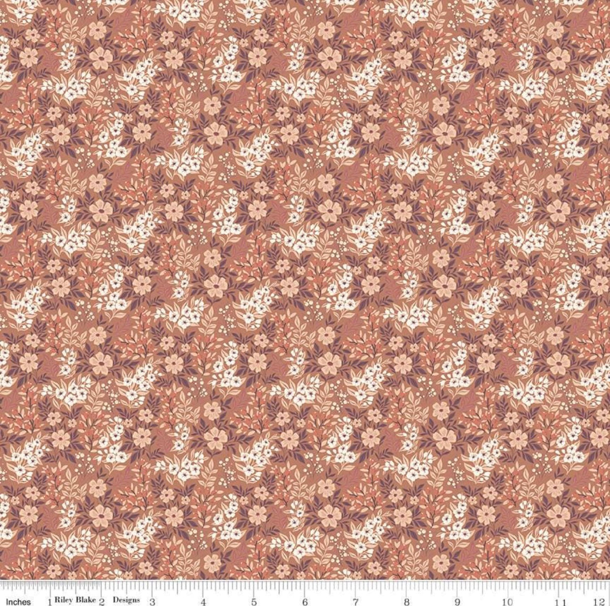 Evening in the Prairie Ditsy Florals Umber-RBD
