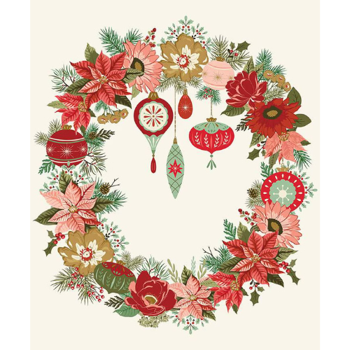 "Glisten Wreath Panel"-RBD