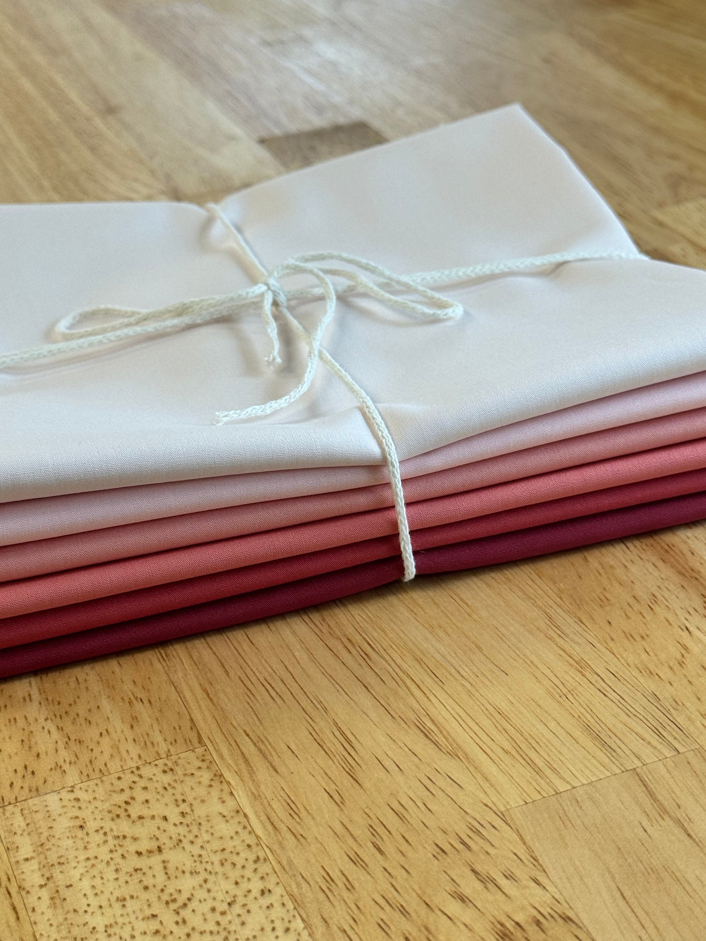 AGF Pure Solids “Rosie” 3 yard Bundle-1/2 yd cuts