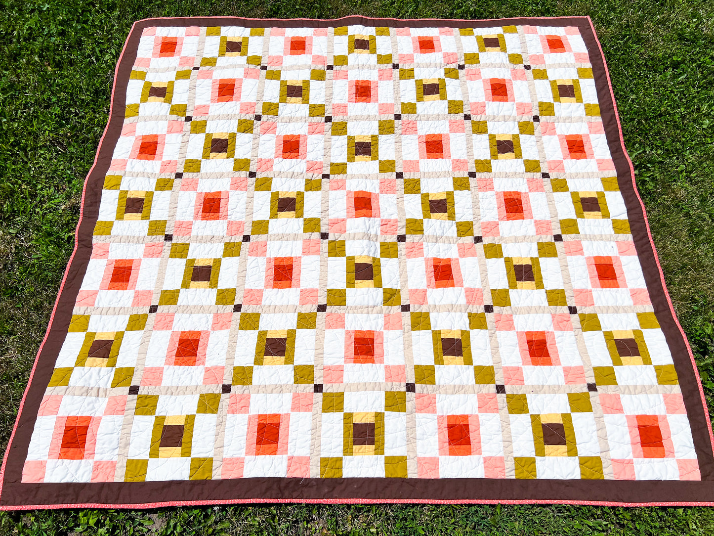 Cozy Picnic Quilt Pattern- Physical Copy