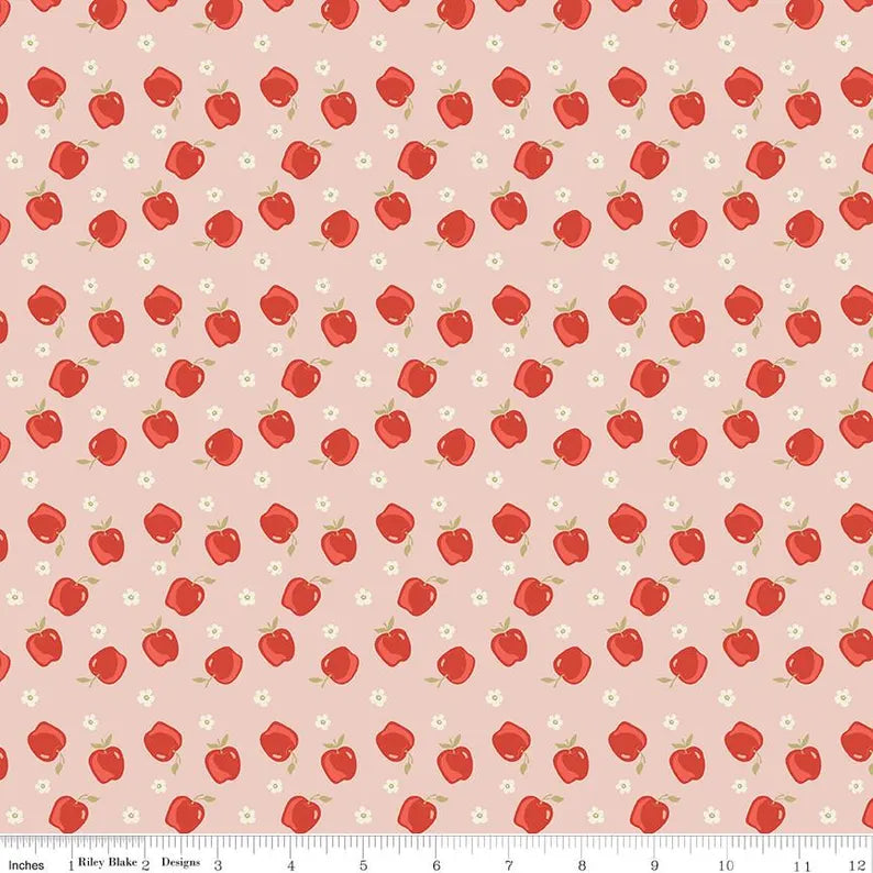 "Vintage Charm Apples Blush"-RBD