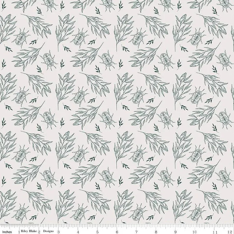 "Garden Dreams Beetle Off White"-RBD
