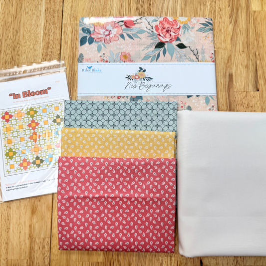In Bloom Quilt Kit "New Beginnings"