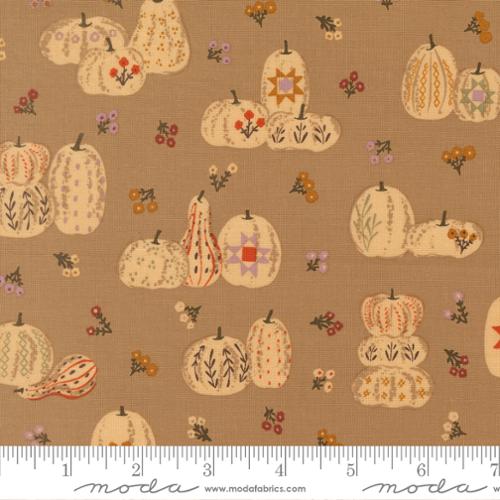 "Windfall Pumpkin Patches Fall Oatmeal"-Moda Fabrics