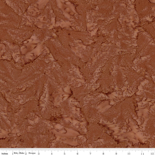 "Batiks Hand Dyes Mocha Chestnut"-RBD