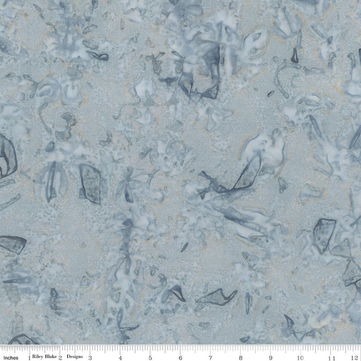 "Batiks Hand Dyes Harbor Gray"-RBD