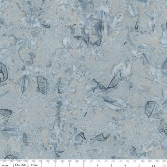 "Batiks Hand Dyes Harbor Gray"-RBD