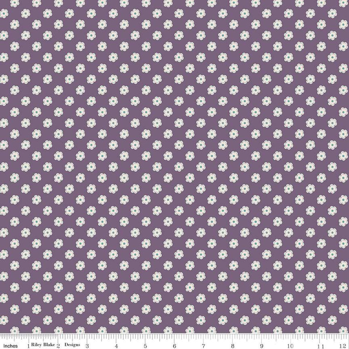 "Bee Dots Verona Plum" by Lori Holt-RBD