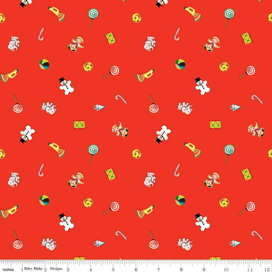 "Jingle Bells Toys Red"-RBD