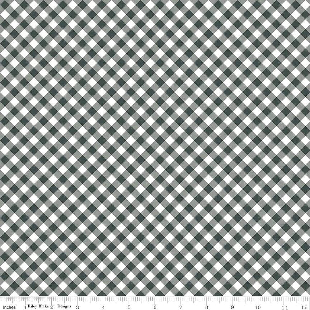 "A Walk on the Prairie Gingham Deep River"-RBD