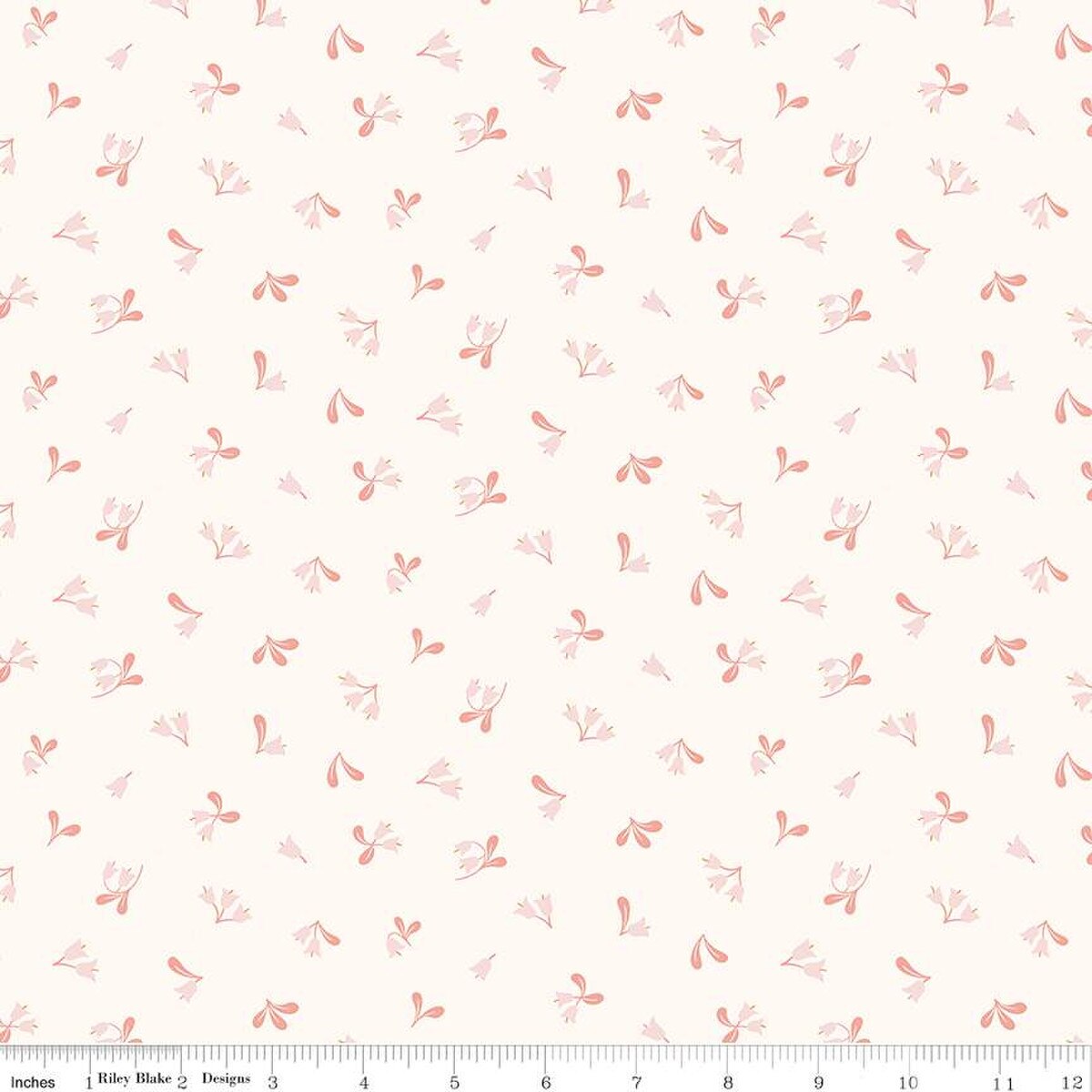 "Forest Village Lingonberry Floral Ivory"-RBD