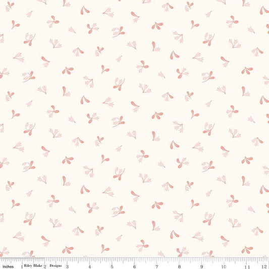 "Forest Village Lingonberry Floral Ivory"-RBD