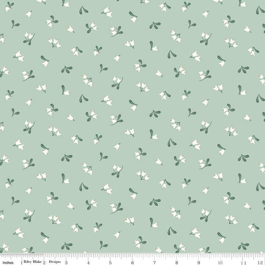 "Forest Village Lingonberry Floral Sage"-RBD
