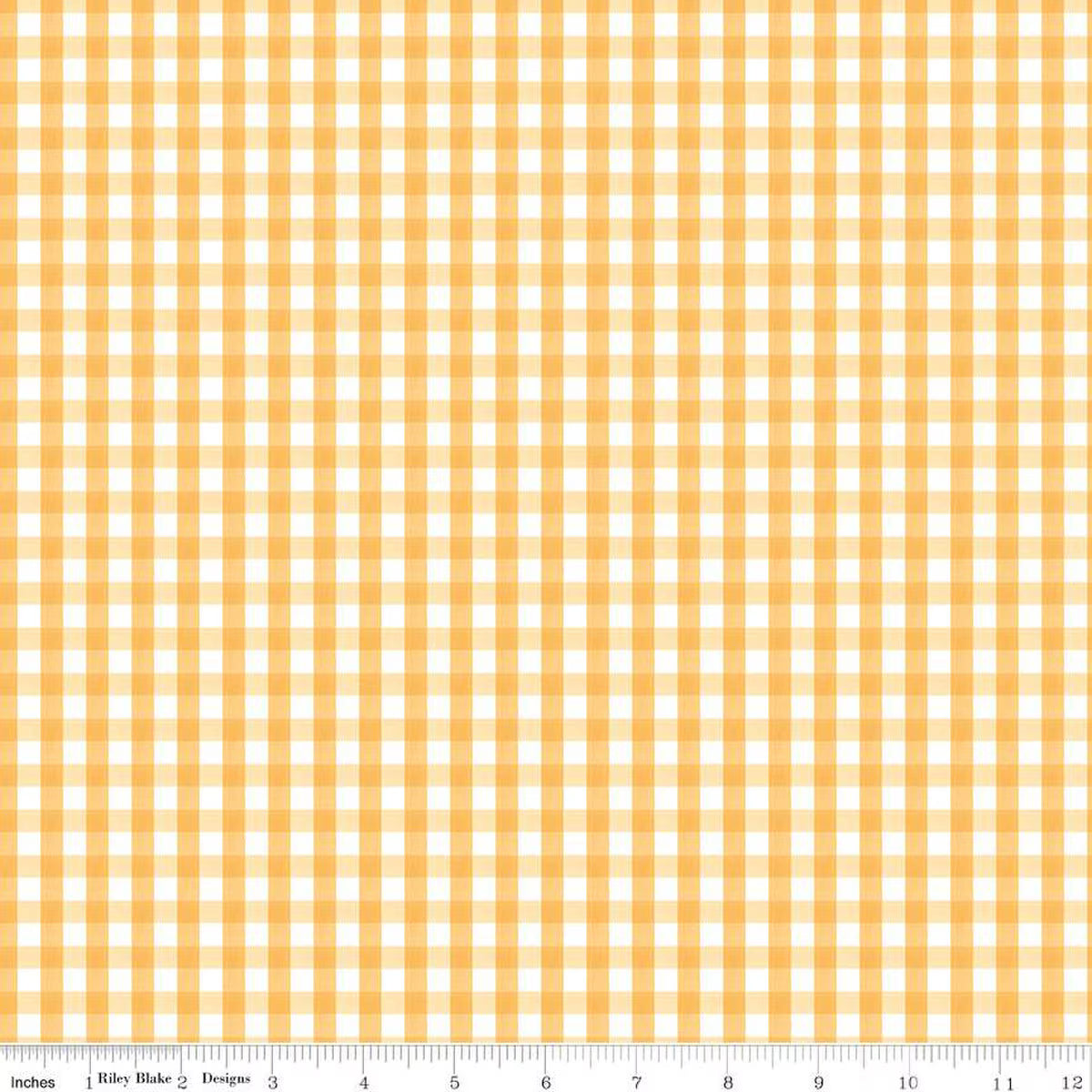 "Floral Charms Gingham Honey"-RBD