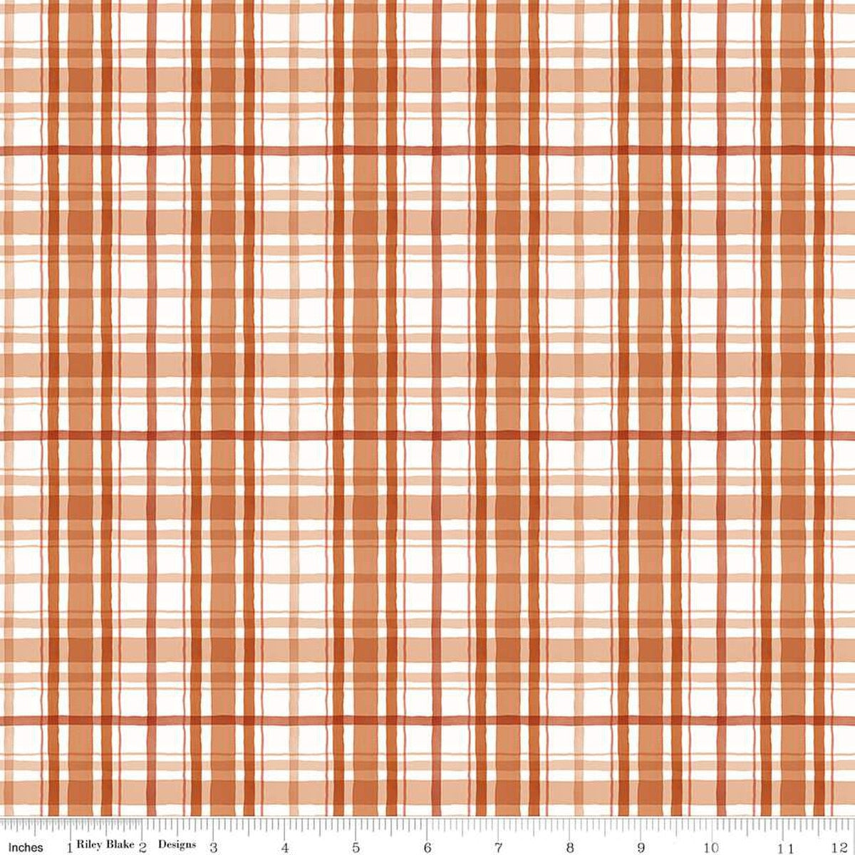 "Santa's Tree Farm Plaid Rudolph"-RBD