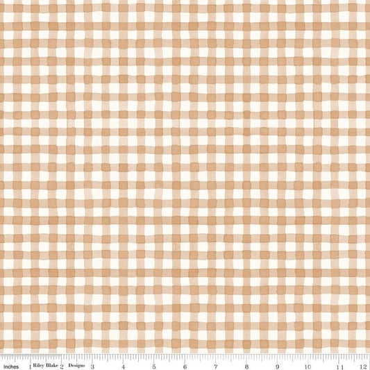 "Sunflower Whispers Gingham Blush-RBD