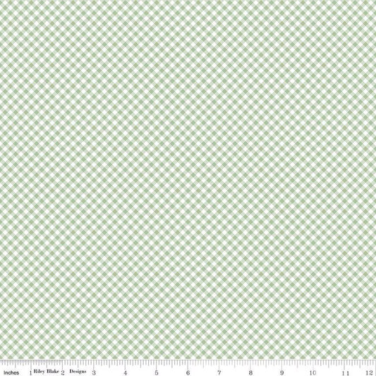 "Baby Girl Gingham Green-RBD