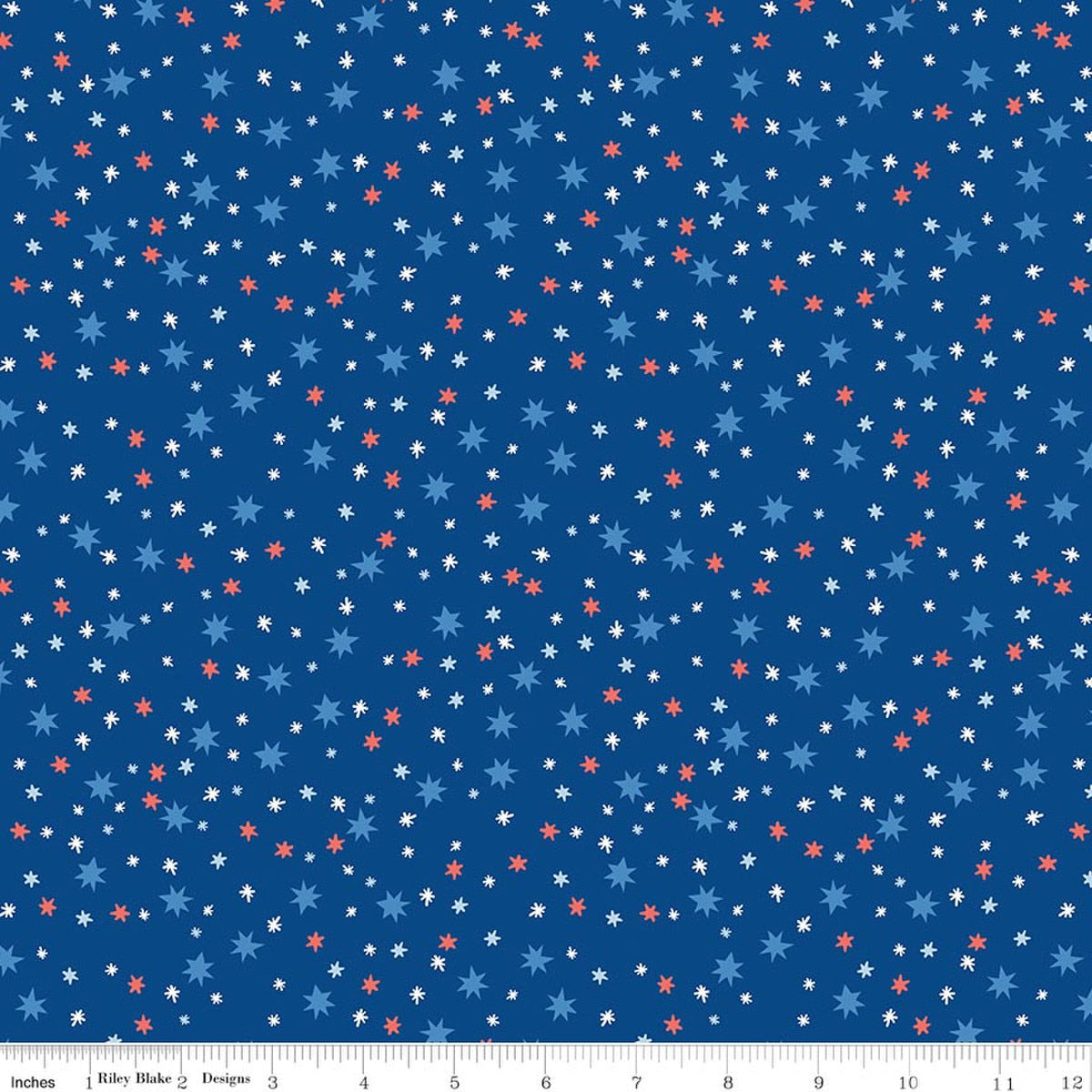 "Firecracker Stars Blue"-RBD
