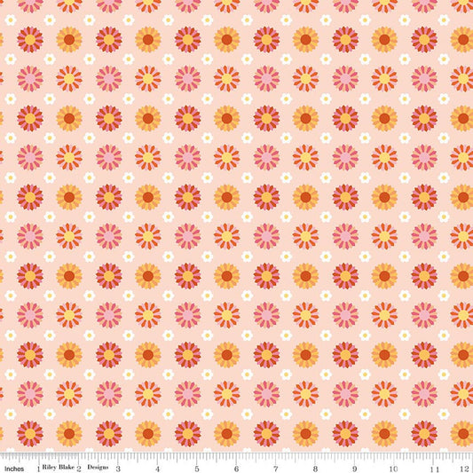"Patchwork Dresden Peach"-RBD