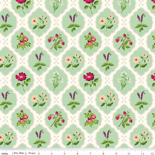 "Virginia Rose Wallflower Mint"-RBD