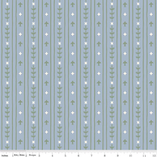 "Faraway Kingdom Royal Stripe Sky"-RBD