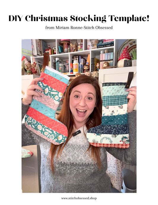 DIY Christmas Stocking Template