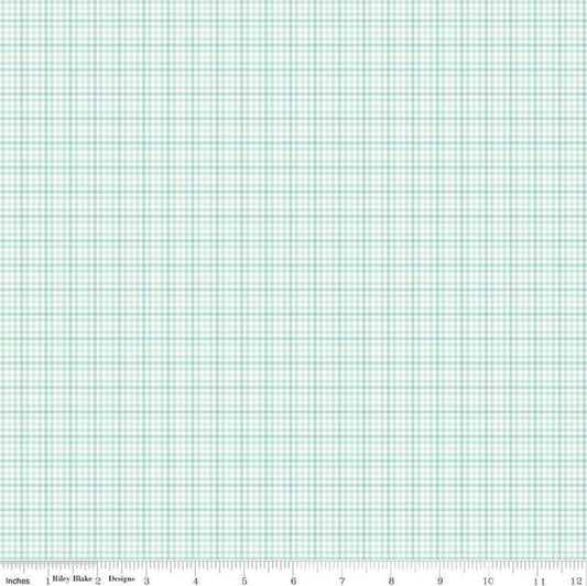 You & Me Plaid Aqua-RBD
