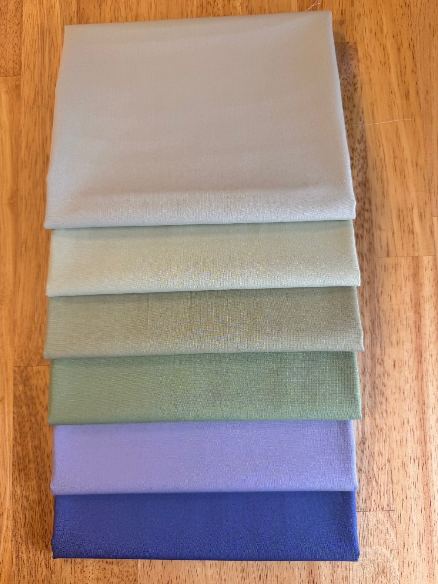 AGF Pure Solids “Sea Foam” 3 yard Bundle-1/2 yd cuts