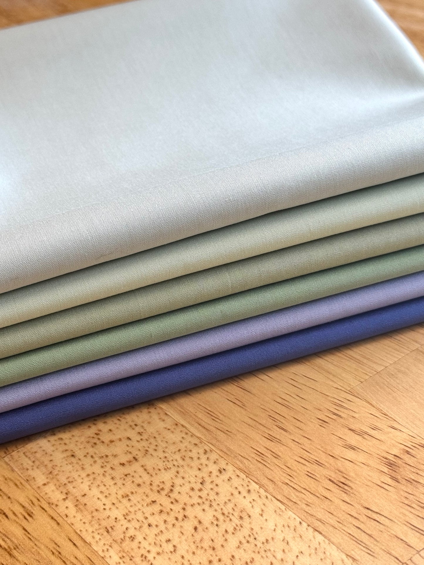 AGF Pure Solids “Sea Foam” 3 yard Bundle-1/2 yd cuts