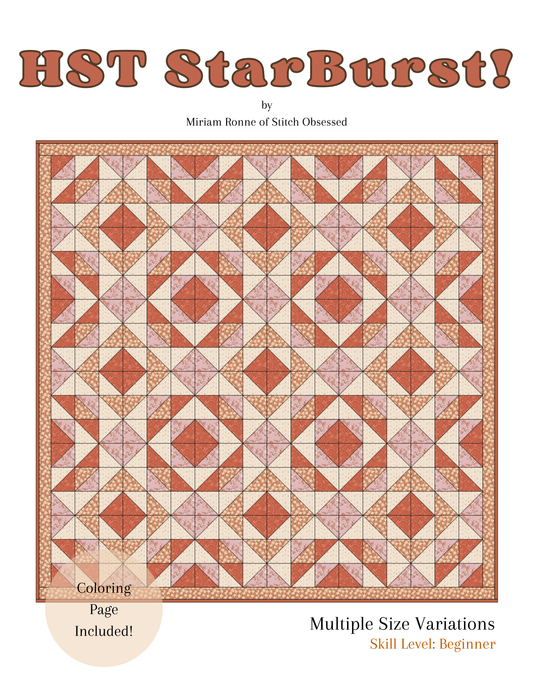 HST Starburst Pattern- Physical Copy