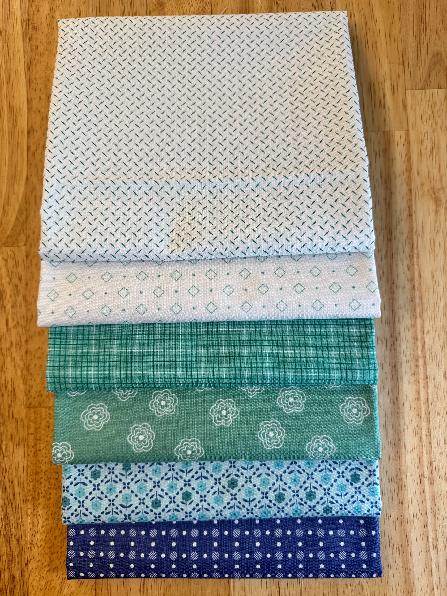 Blue Raspberry 3 yard Bundle-1/2 yd cuts