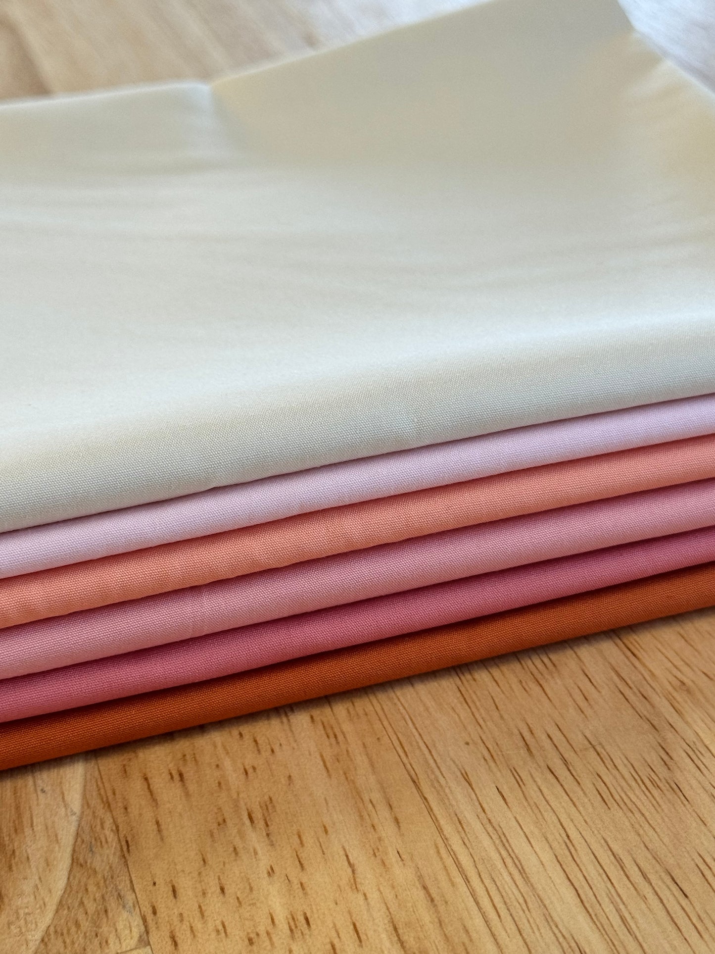 AGF Pure Solids “Sunset” 3 yard Bundle-1/2 yd cuts