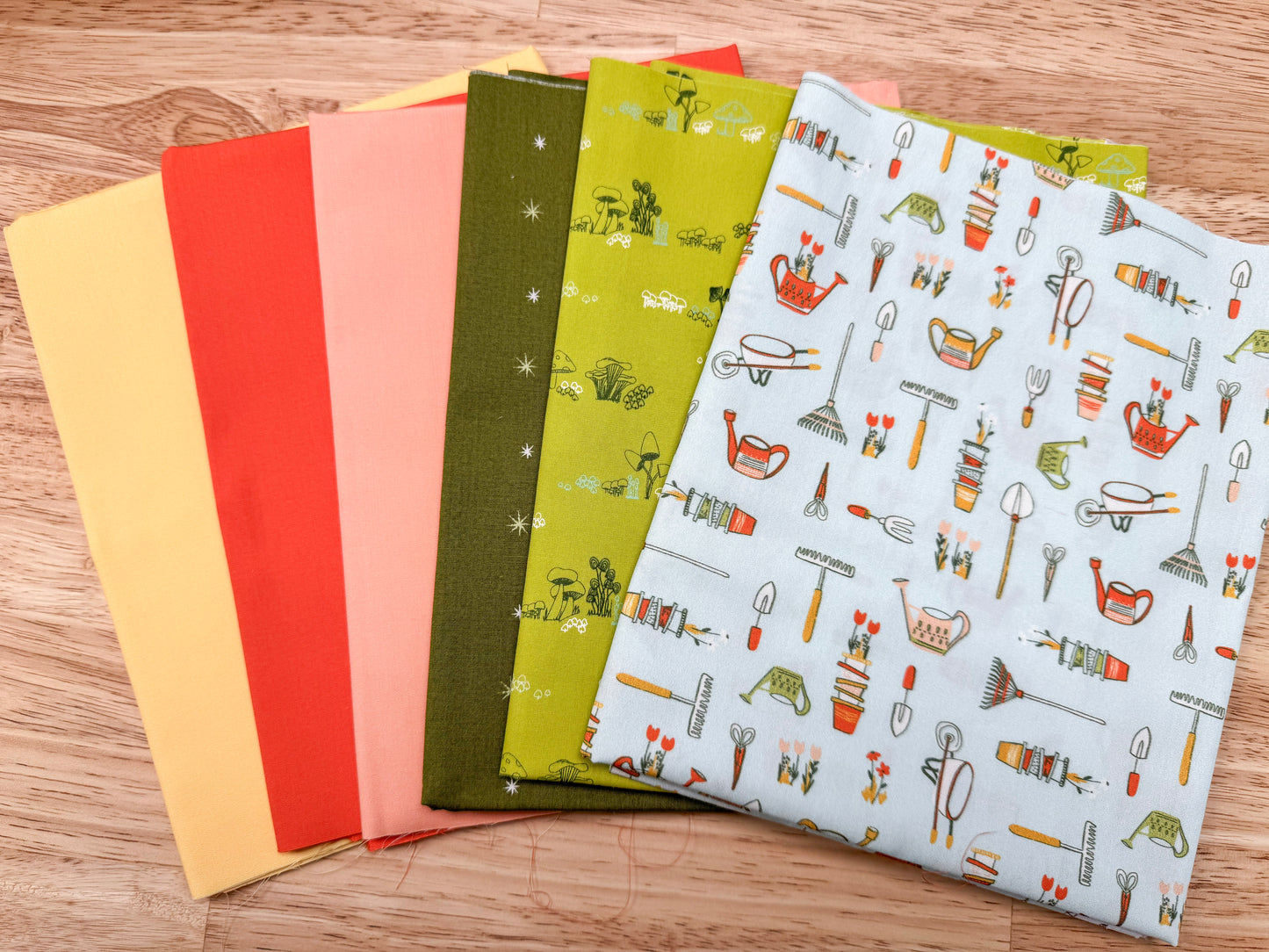 "Gardening" 1/2 Yard Bundle