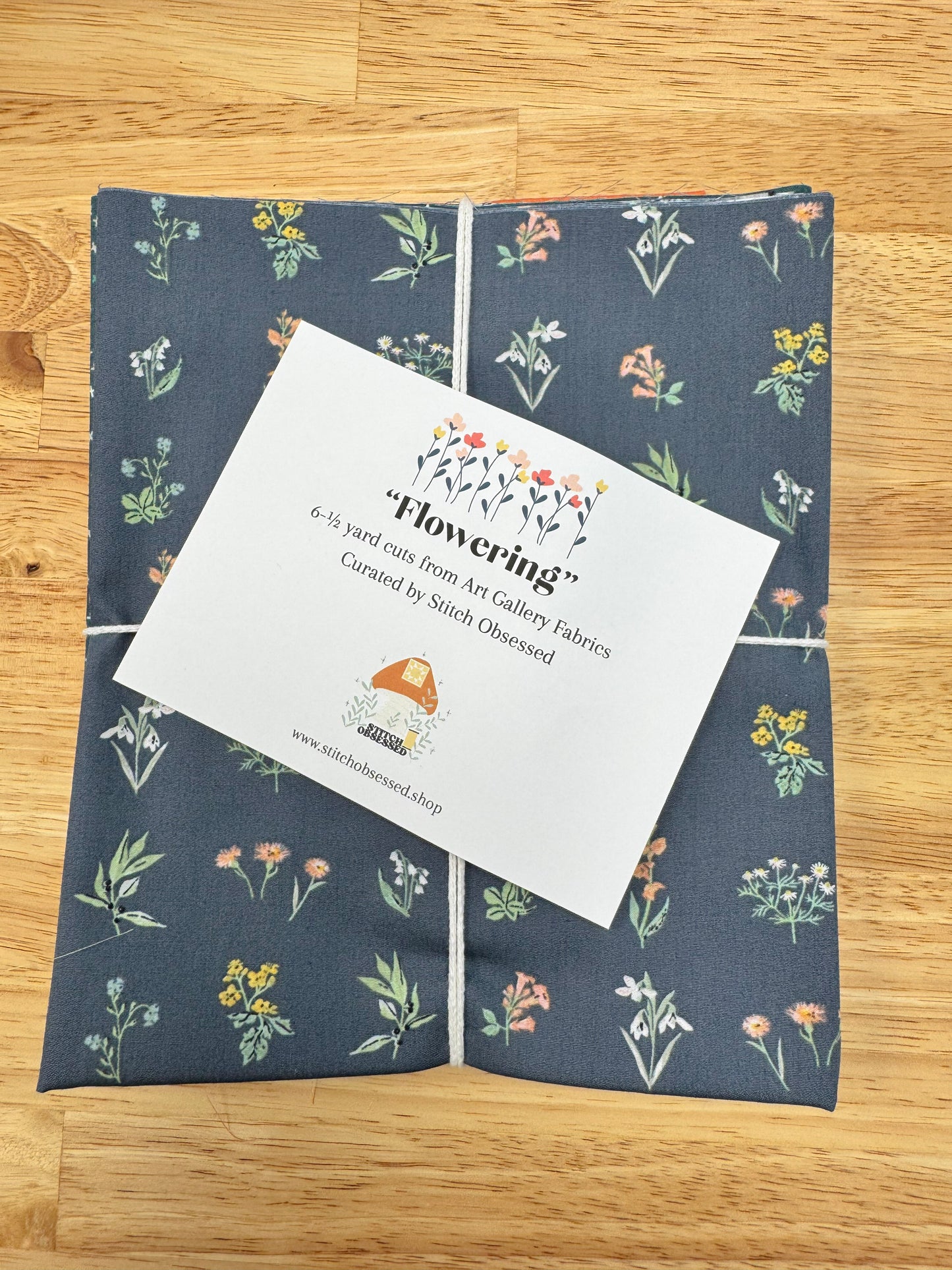 "Flowering" 1/2 Yard Bundle