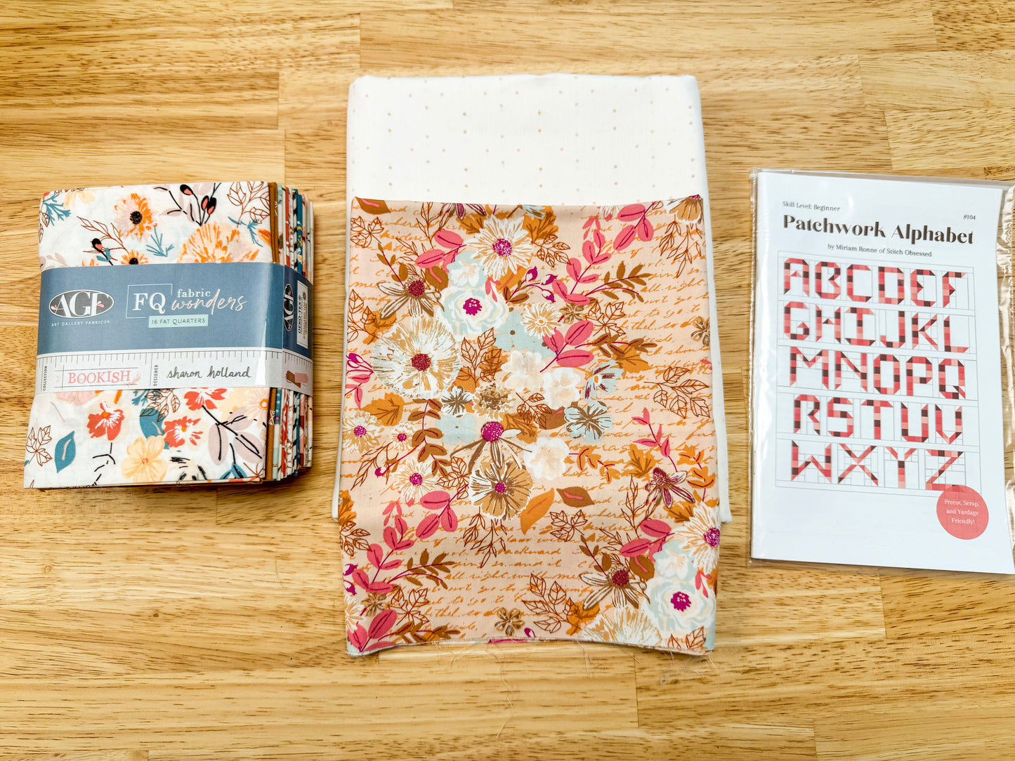 Patchwork Alphabet Quilt Kit