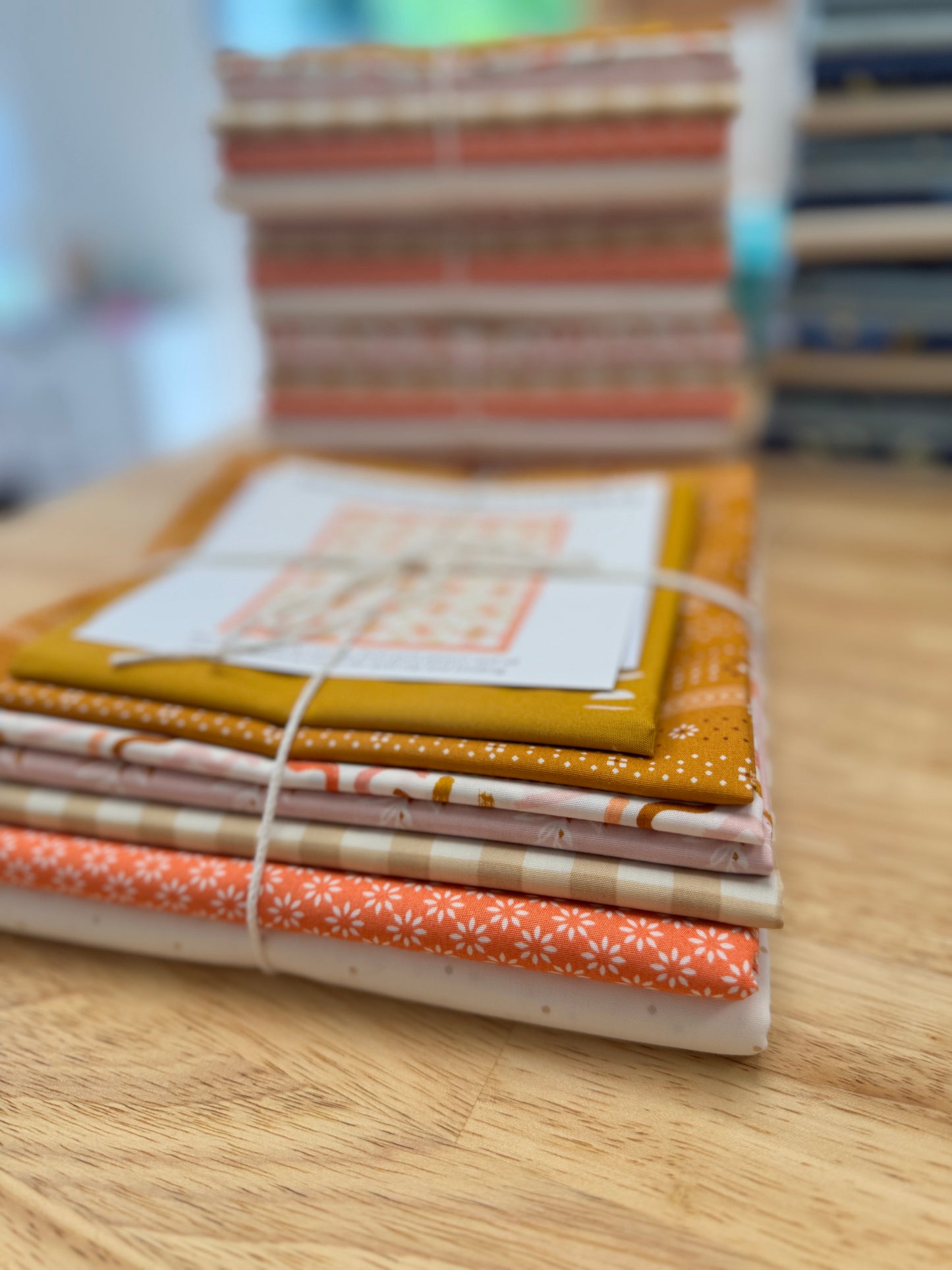 "Warm Hearts" Cottage Twirl Quilt Kit