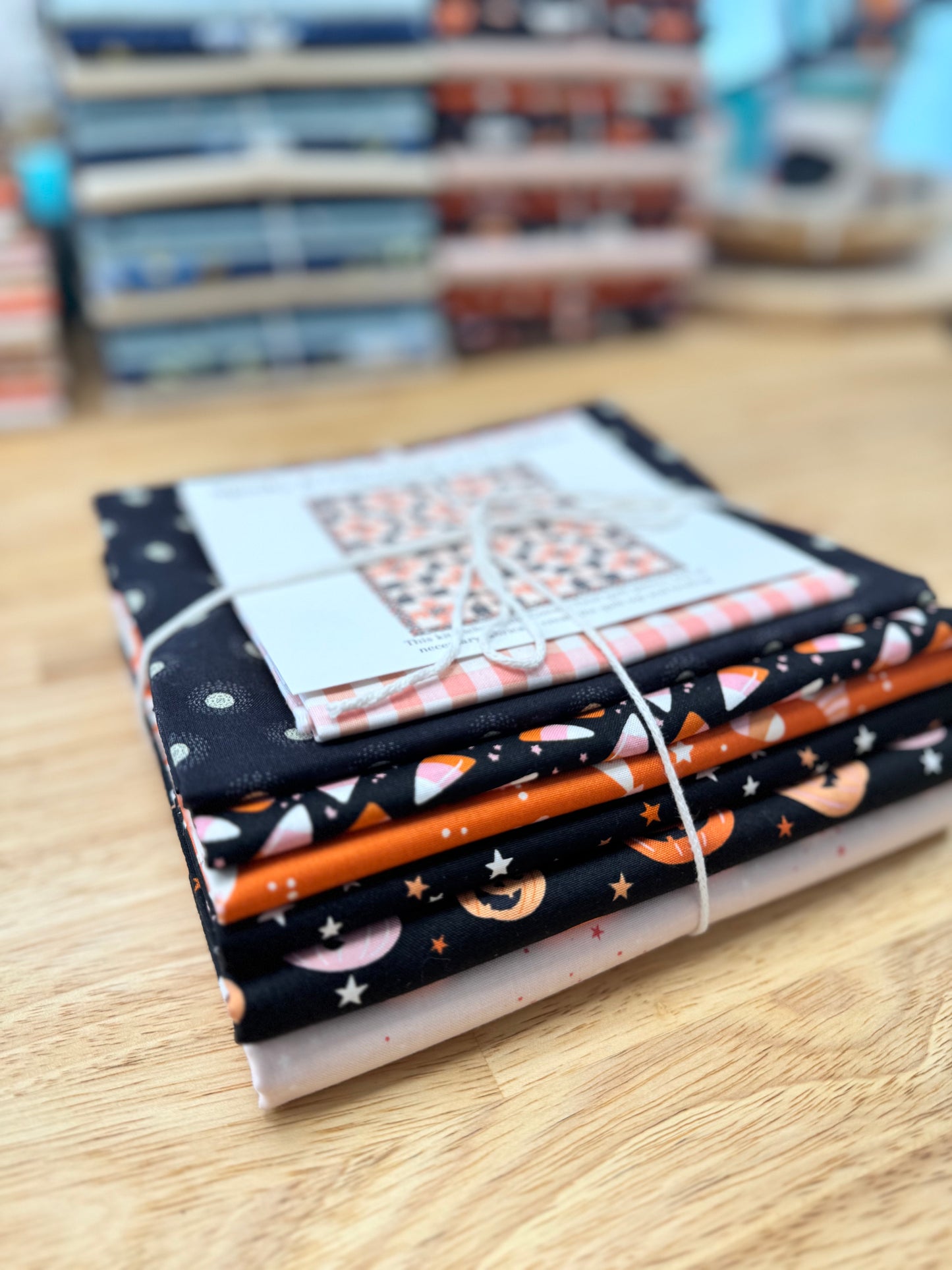 "Cute and Spooky" Cottage Twirl Quilt Kit