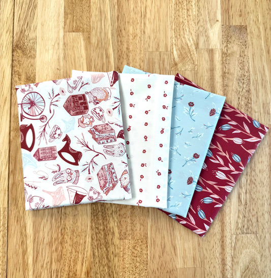 "Favorite Things"-Cool Version 1/2 yard Cuts Bundle
