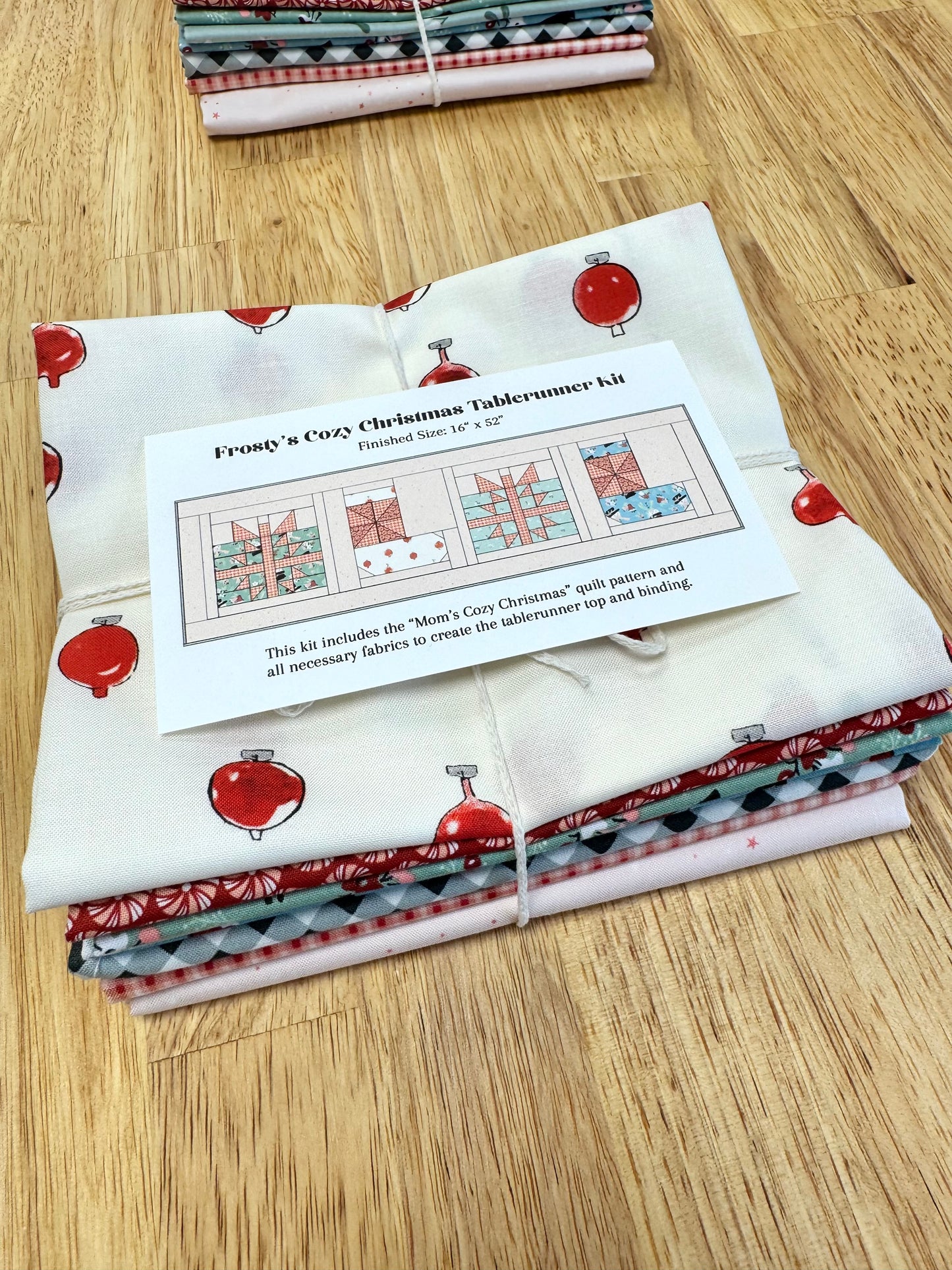 "Frosty's Cozy Christmas" Table Runner Kit