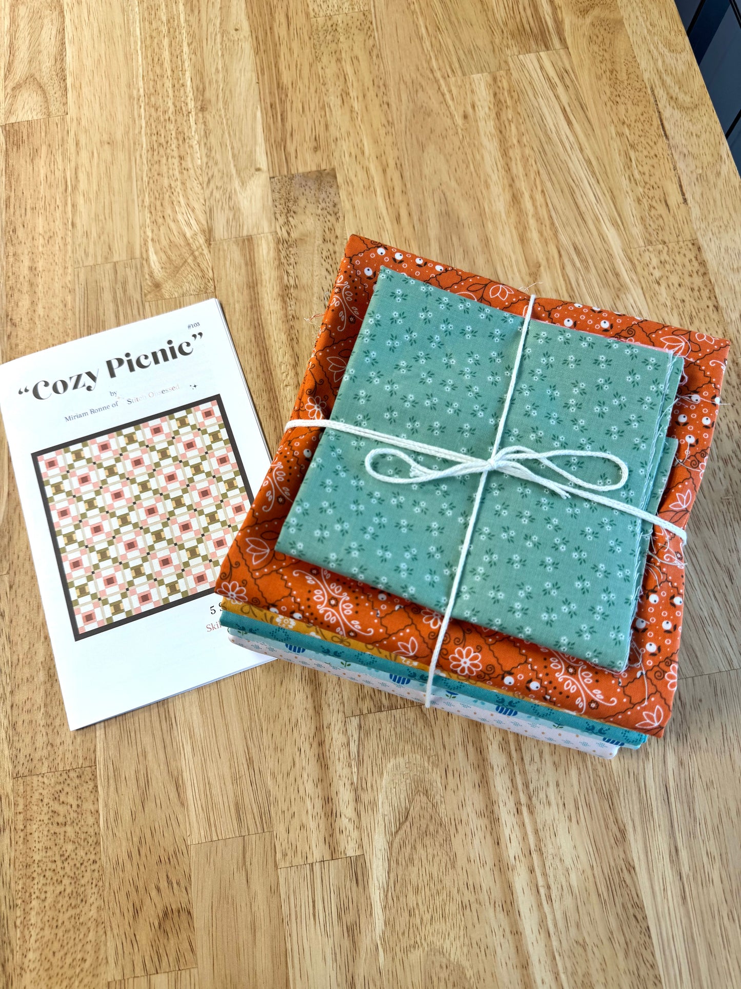 Country Spring Cozy Picnic Quilt Kit