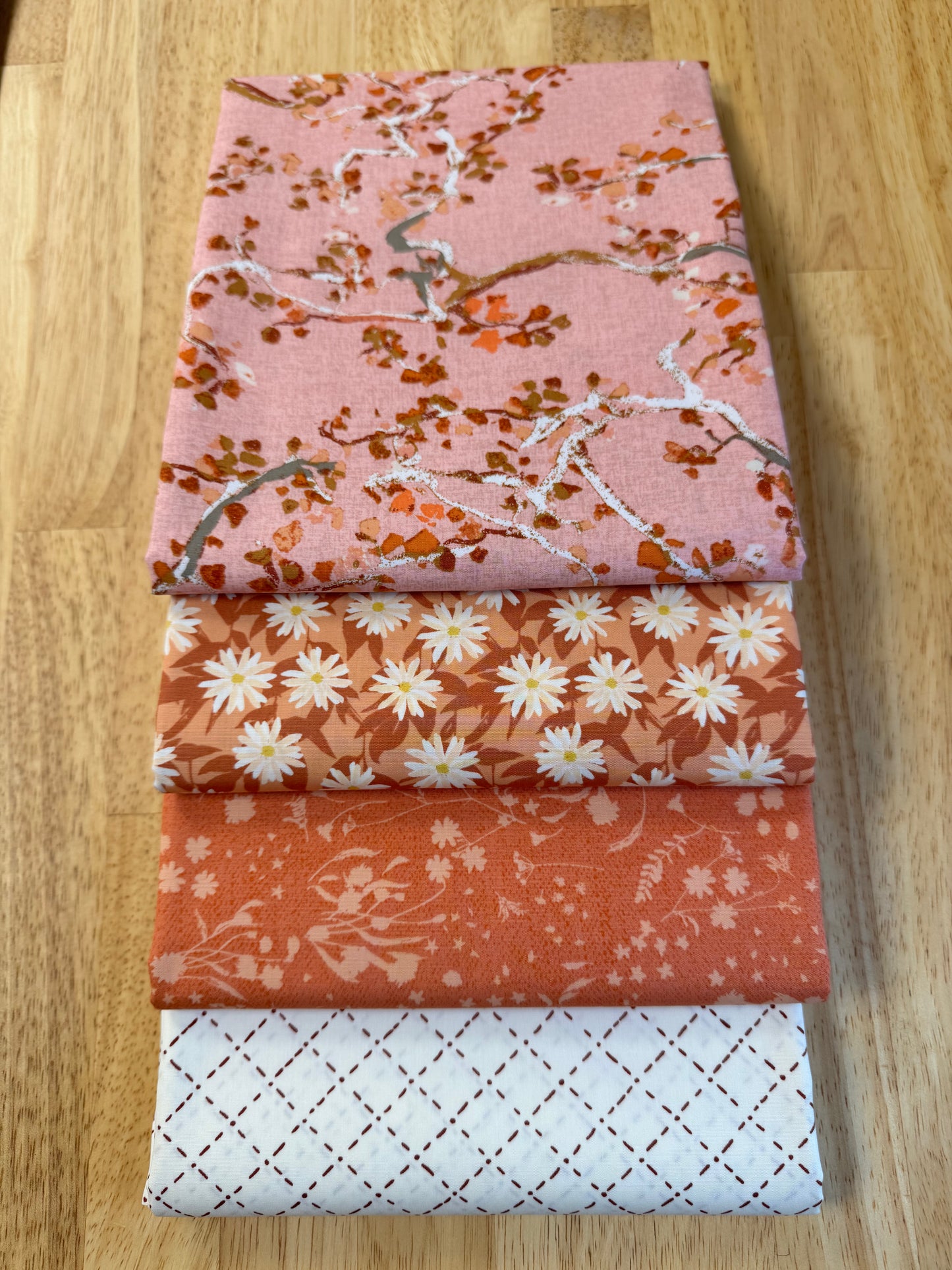 “Blush & Flowers 2.0” HST StarBurst! Quilt Kit