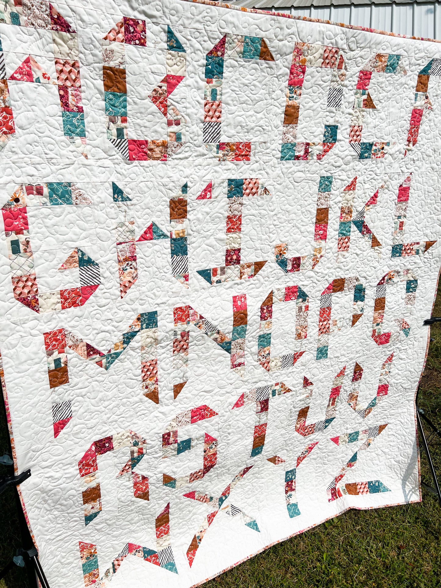 Patchwork Alphabet Quilt Kit