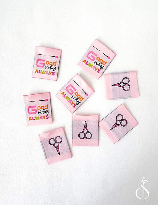 Minki Kim Good Vibes Woven Labels