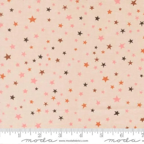 "Purrs and Boos Stars Blender Moonbeam"-Moda Fabrics