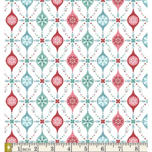 "White Merry Berries"- Poppie Cotton